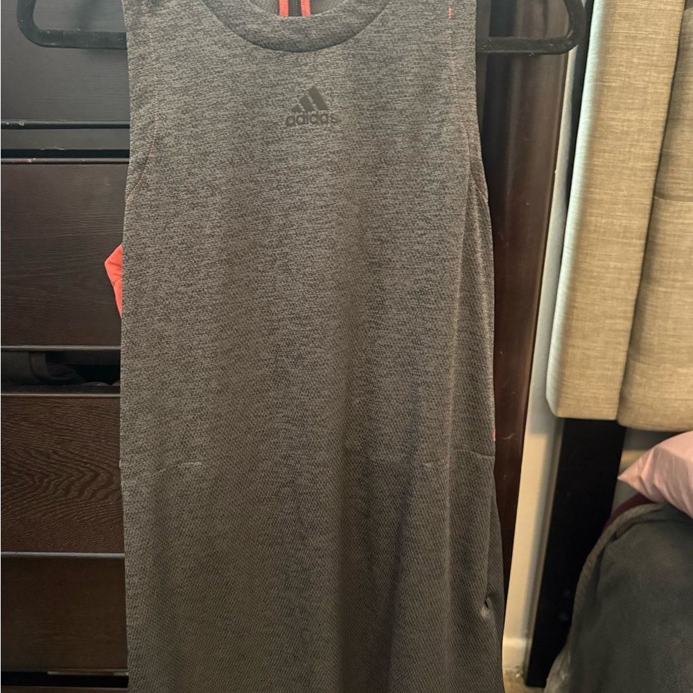 Adidas Charcoal Sleeveless Dress